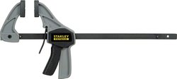 Zacisk narzędziowy FatMax Small, 120 mm, 15kg Stanley FMHT0-83231 Maksymalna rozpiętość:120 mm Długość produktu: 120 mm Posuw:38 mm