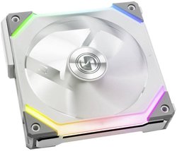Lian Li UNI FAN SL120 RGB PWM Wentylator do obudowy PC biały, rgb (S x W x G) 122.8 x 25 x 122.4 mm z podświetleniem LED
