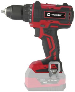 Wiertarko-wkrętarka akumulatorowa TOOLCRAFT ABS-800 TO-7427322 20 V  bezszczotkowy, bez akumulatora