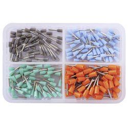 Zestaw końcówek rurkowych Quadrios 2010C392 2010C392, Izolowane częściowo, 200 szt.