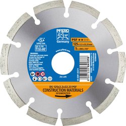 PFERD 68012221 Ds Psf Tarcza tnąca diamentowa Średnica 125 mm Średnica otworu 22.23 mm 1 szt.