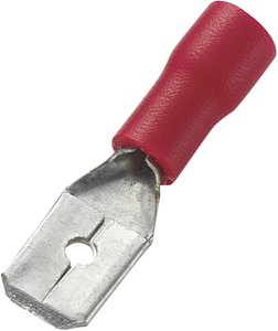 TRU COMPONENTS 745410 Złącze męskie płaskie 100 szt.
