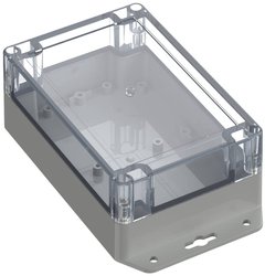 Obudowa kołnierza TRU COMPONENTS TC-10860804, (D x S x W) 150 x 100 x 60 mm, poliwęglan, 1 szt.