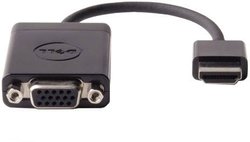 Przejściówka, adapter Dell DAUBNBC084 Videoanschluß - HDMI / VGA - HDMI, [1x złącze męskie HDMI - 1x złącze żeńskie VGA]
