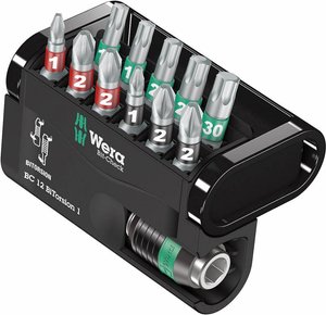 Bity Wera Bit-Check 12 BiTorsion 1 05057420001 1 szt. krzyżakowy Pozidriv, krzyżakowy Phillips, TORX wewnętrzny