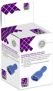 TRU COMPONENTS T1904C114 Asortyment konektorów płaskich, żeńskich 25 szt.