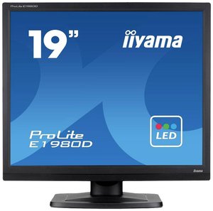 Iiyama ProLite E1980D-B1 Monitor  EEK E (A - G) 48.3 cm (19 cal) 1280 x 1024 px 5:4 5 ms VGA, DVI LCD (TN)