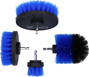 Zestaw nasadek szczotkowych do wiertarek, 4 szt Zestaw pędzli KS Tools BT103110     1 szt.