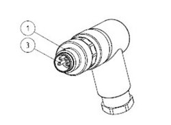 Złącze czujników/elementów wykonawczych TE Connectivity T4113001051-000 1 szt.