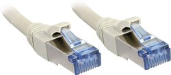 Kabel LAN LINDY 47131, 1 szt., RJ45, CAT 6a, S/FTP, 0.50 m, szary