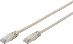 Kabel połączeniowy DIGITUS Professional CAT 5e F-UTP, AWG 26/7, skrętka, długość 2 m, szary Kabel LAN Digitus DK-1521-020, 1 szt., RJ45, CAT 5e, F/UTP, 2.00 m, szary