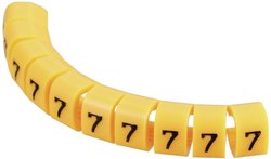 Oznacznik kablowy TRU COMPONENTS TC-MB2/7203 1593429, poliamid, 4 do 5.10 mm, 10 szt.