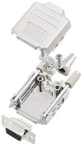 Zestaw listew żeńskich D-Sub Amphenol L17DPPK09-M+L77HDE15S, rzędy: 3, styki: 15, 180 °, 1 szt.