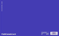 Folia na tace na wydruk FabConstruct 95488