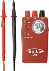 Tester ciągłości Testboy 20 Plus CAT II 300 V