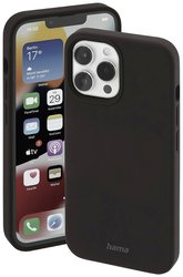 Hama MagCase Finest Feel PRO Cover Apple iPhone 14 Pro czarny Kompatybilny z MagSafe
