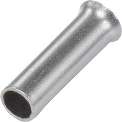 Końcówki kablowe tulejkowe 440306.47 (L = 6MM), 1.0 mm2 x 6 mm, srebrne, 100 szt.