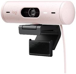 Logitech Brio 500 Kamera internetowa FHD uchwyt, Mikrofon stereofoniczny, Zintegrowana pokrywa