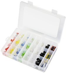Akcesoria LED TRU COMPONENTS TC-10551848, 3 mm, 5 mm, 8 mm, 1560 mcd, 2180 mcd, 2500 mcd, 3000 mcd, 4200 mcd, 5800 mcd, 7000 mcd, 1 zest.