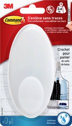 Hak samoprzylepny 3M  BATH19FGN 1 szt.
