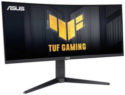 Asus VG34VQEL1A TUF Gaming Monitor  EEK F (A - G) 86.4 cm (34 cal) 3440 x 1440 px 21:9 1 ms HDMI, DisplayPort, USB 3.2 Gen 1, USB-A, gniazdo słuchawkowe LCD (VA)