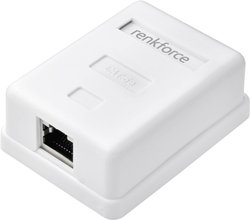 Adapter sieciowy Renkforce RF-4540910, CAT 5e, nadtynkowy