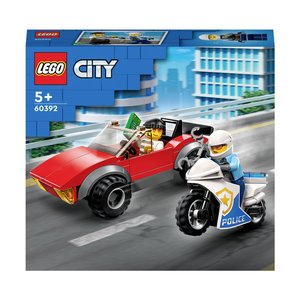 LEGO® CITY 60392 Policyjny pościg motocyklowy
