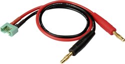 Kabel do ładowania Reely 1373182 [2x złącze męskie bananowe - 1x złącze męskie MPX] 30.00 cm