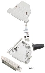 Zestaw listew męskich D-Sub encitech DTSL37-LJSRG-S-DMP-W-K 6355-8042-24, rzędy: 2, styki: 37, 45 °, 1 szt.