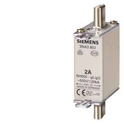 Siemens 3NA38328 Wkładka bezpiecznika Rozmiar bezpiecznika = 0 125 A 400 V 3 szt.