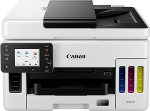 Canon MAXIFY GX6050 Drukarka wielofunkcyjna atramentowa  A4  ADF, Duplex, system zbiorników z tuszem, USB, WLAN