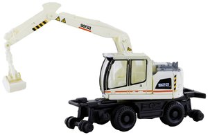 N Liebherr A922 Rail 2-kierunkowa koparka Sersa z chwytakiem  Minis by Lemke gotowy model N