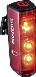 Sigma Lampa rowerowa tylna Blaze LED akumulatorowe czerwony, czarny