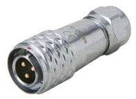 Złącze męskie okrągłe Deltron Connectors DELMSF1210/P3I, styki:3, 250 V, 13 A, 1 szt.