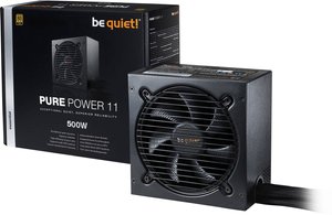 BeQuiet Pure Power 11 Zasilacz do komputera PC  500 W ATX 80 PLUS® Gold