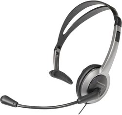 Zestaw słuchawkowy On Ear Panasonic RP-TCA 430 RP-TCA 430 Mono srebrny, czarny