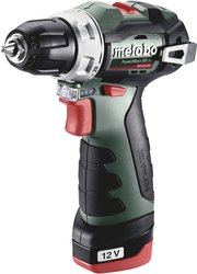 Wiertarko-wkrętarka akumulatorowa Metabo PowerMaxx BS BL 601721500 12 V 2 Ah zaw. 2 akumulatory