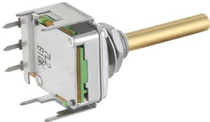 Potencjometr obrotowy  mono 0.2 W 25 kΩ Alpha RD1601F40B430R6B25KM 1 szt.