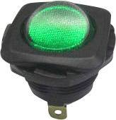 Przełącznik TRU COMPONENTS 1587620, 250 V/AC, 10 A, 1 x wył/wł, zatrzask, 1 szt.