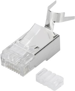 Złącze RJ45 Digitus AK-219604 AK-219604, RJ45 Cat6, CAT 6a, piny:8P8C, 1 szt.