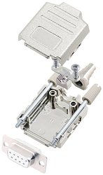 Zestaw listew żeńskich D-Sub encitech DPPK09-M-DMS-W-K 6355-8004-31, rzędy: 2, styki: 9, 180 °, 1 szt.