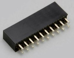 TRU COMPONENTS TC-2506354 Złącze żeńskie Siatka: 2 mm Ilośc pinów: 12 Ilość rzędów: 2 1 szt.