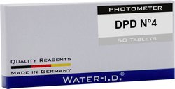 Tabletki Water ID 50 Tabletten DPD N°4für PoolLAB