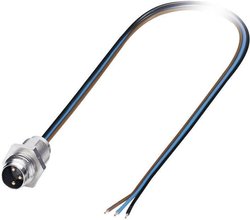 Złącze czujnika/aktuatora do zabudowy  M8 Phoenix Contact SACC-E-M 8MS-4CON-M8/0,5 1500347 Ilość styków: 4 1 szt.