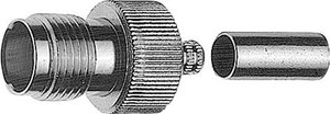 Złącze TNC Telegärtner J01011A0044 J01011A0044 złącze żeńskie proste 50 Ω 1 szt.