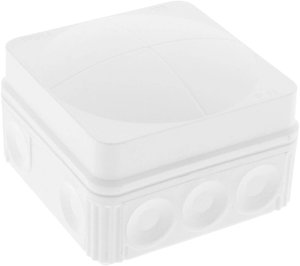 Skrzynka przyłączeniowa Wiska COMBI 108/5/W, IP66, (D x S x W) 76 x 76 x 51 mm, biały, 1 szt.