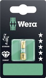 Bit Torx T 30 Wera 867/1 BDC SB SiS 05134378001 D 6.3 1 szt.