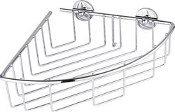 tesa 40216-00000-00 baath Plus Narożny kosz prysznicowy  klej  chrom (błyszczący)