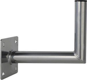 Smart WWH25T Uchwyt naścienny do SAT Odległość ścian: 25 cm Pasuje do talerzy o rozmiarze: Ø do 85 cm  srebrny