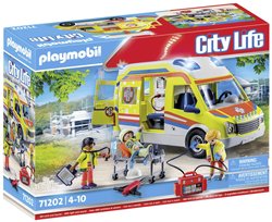 Karetka ze światłem i dźwiękiem Playmobil 71202 1 szt.